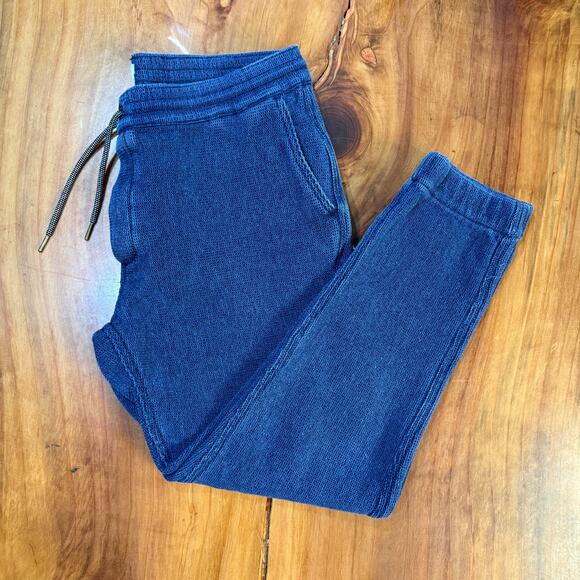 Taylor Stitch Jogger Men's Pants Large Cotton Drawstring Knit Organic Casual UU8 - Picture 1 of 7